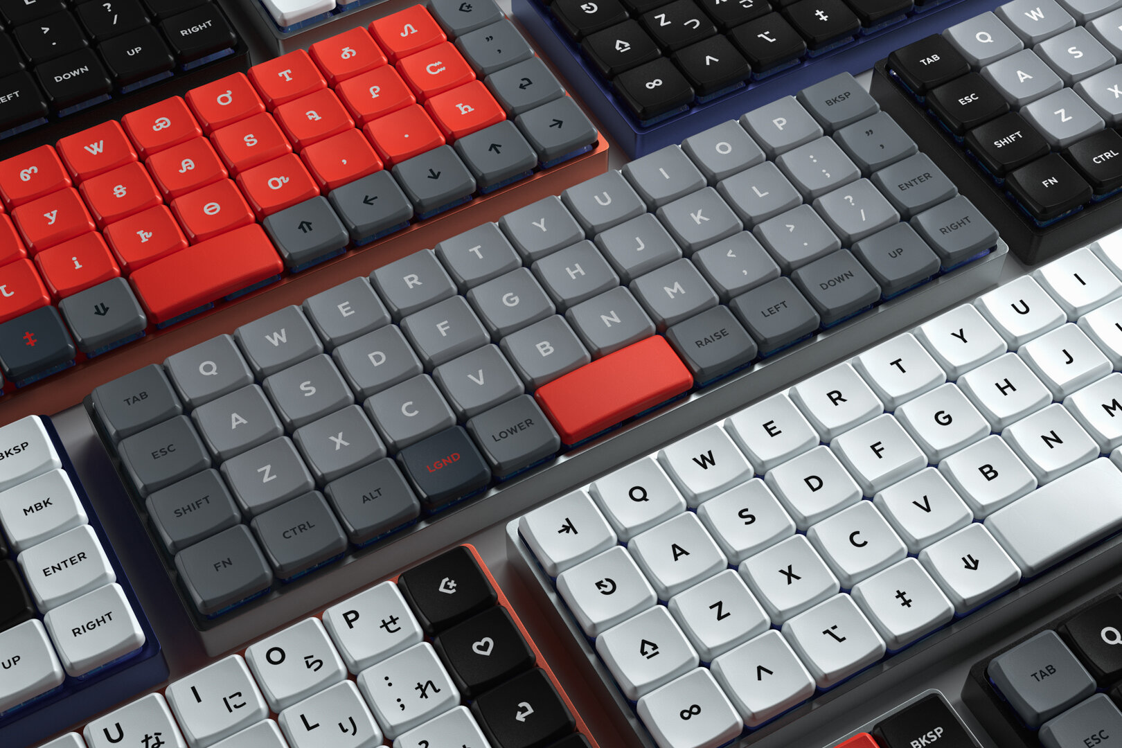 The new MBK keycaps with legends are now available in a group buy that runs until February 15th!